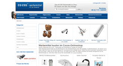 Desktop Screenshot of cocos-shop.de